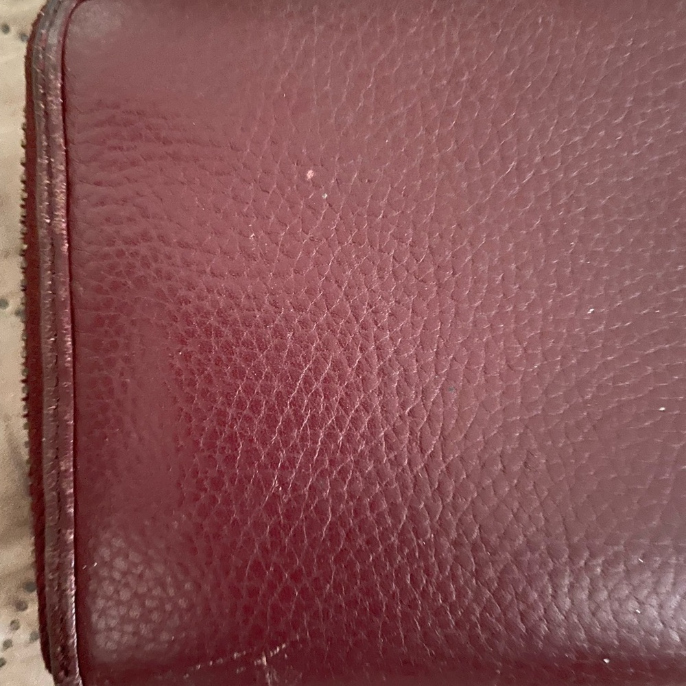 Cole Haan Burgundy Wallet - Picture 3 of 8